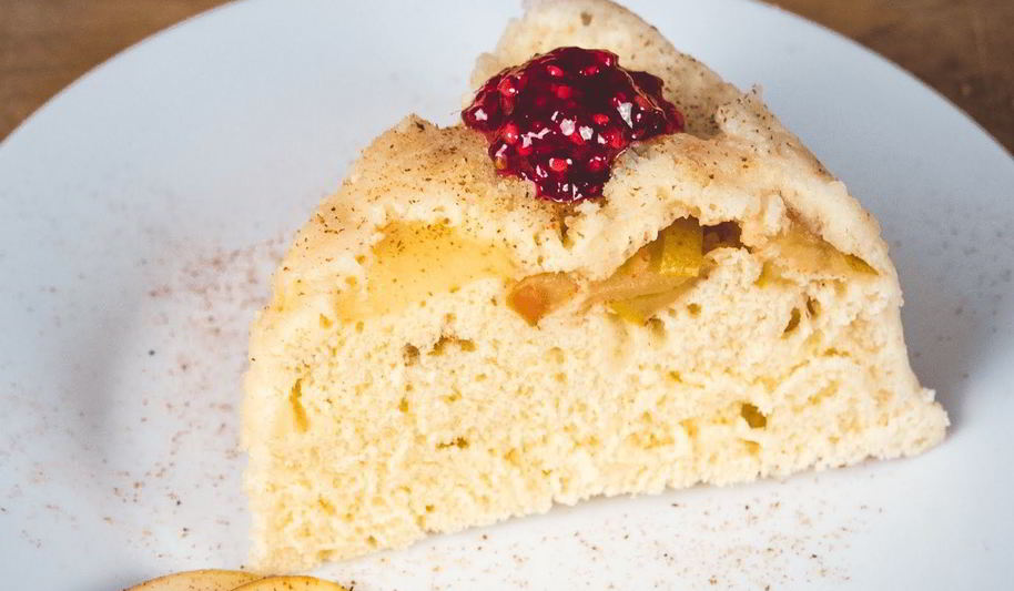 Рецепт шарлотка с яблоками в микроволновке