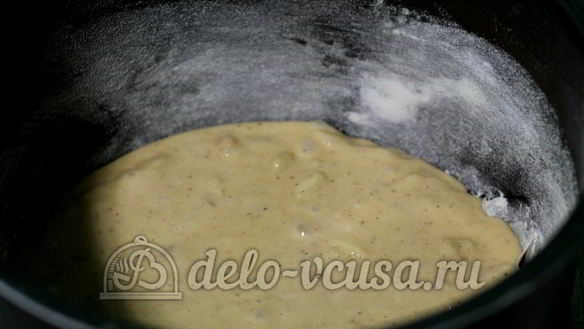 ШАГ 12. шарлотка с яблоками в мультиварке