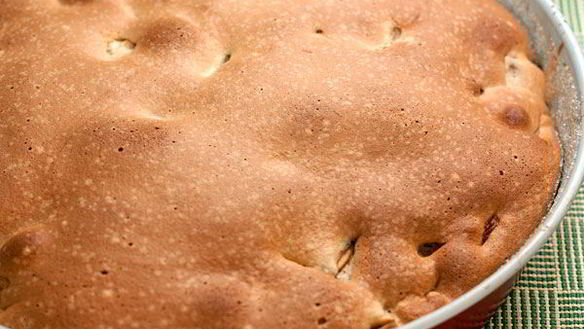 ШАГ 8. шарлотка с яблоками