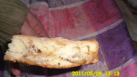 ШАГ 2. шарлотка яблочная