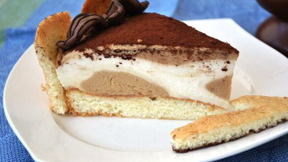 ШАГ 6. сливочно-кофейная шарлотка жирафа