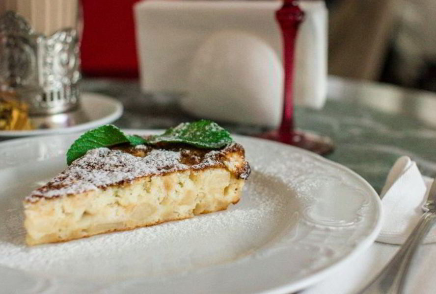 Ванильная шарлотка