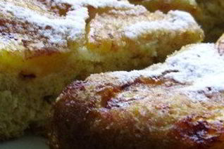 Воздушная шарлотка с корицей