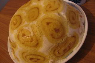 Воздушная яблочная шарлотка