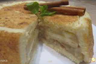 Яблочная шарлотка Яблочный восторг