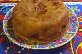 Яблочная шарлотка