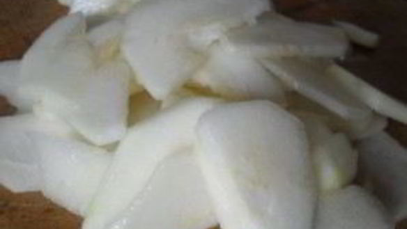 ШАГ 4. яблочно-грушевая шарлотка