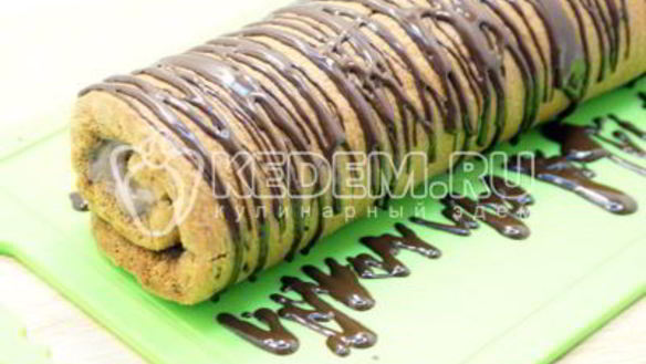 ШАГ 13. шоколадный рулет