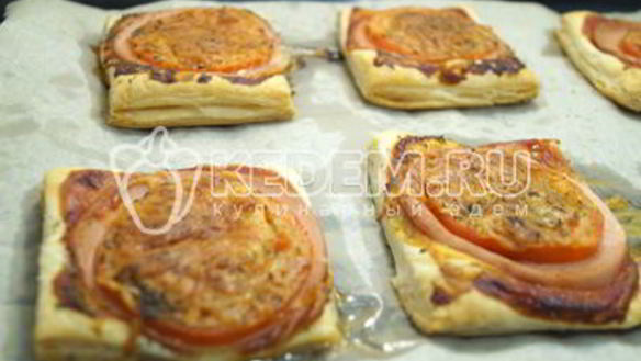 ШАГ 8. слойки аппетитные