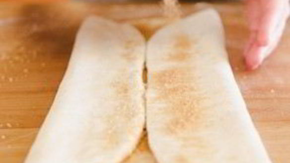 ШАГ 4. слойки из слоеного теста с сахаром