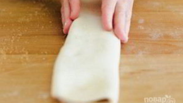 ШАГ 5. слойки из слоеного теста с сахаром