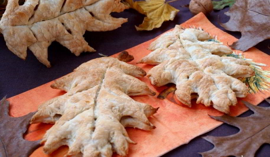Рецепт слойки с айвой и грецкими орехами