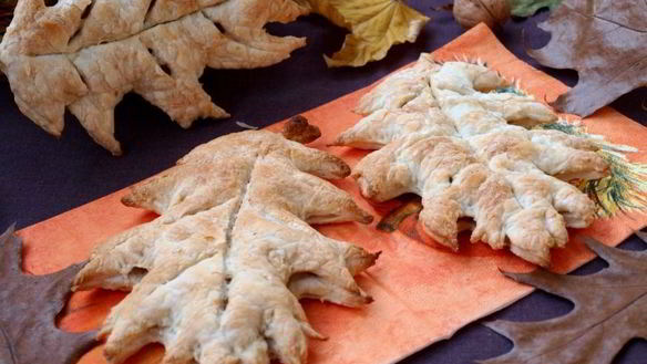 ШАГ 9. слойки с айвой и грецкими орехами