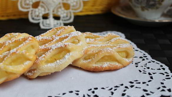 ШАГ 6. слойки с ананасом