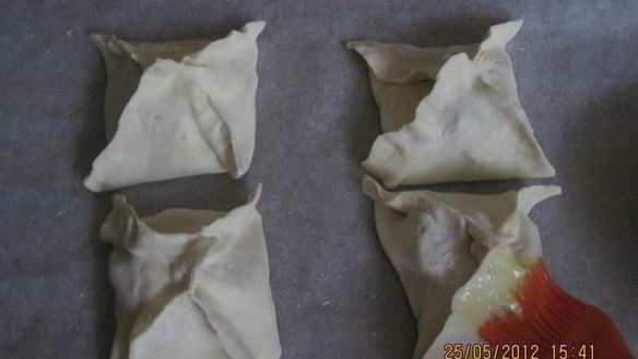 ШАГ 7. слойки с бананом и шоколадом