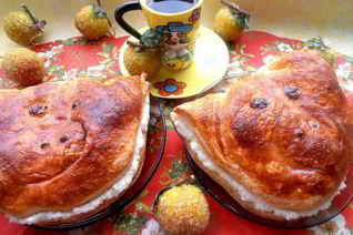 Слойки с творогом Румяные хрюши