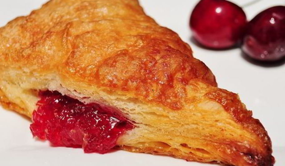 Рецепт слойки с вареньем