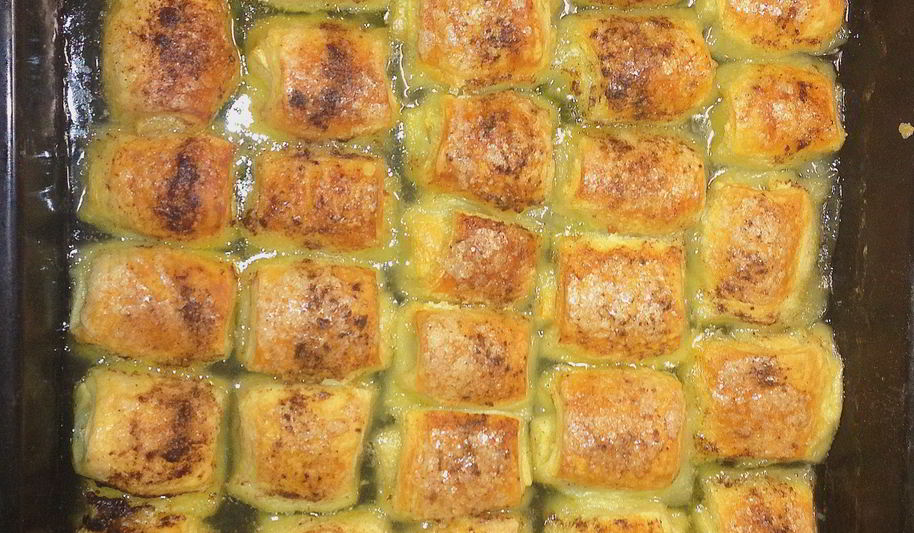 Рецепт слойки с яблоками и спрайтом