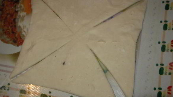 ШАГ 3. слойки вертушки