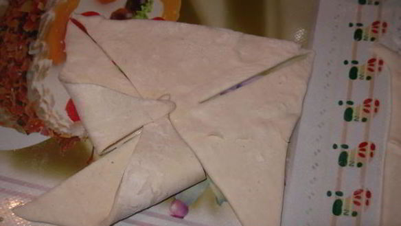 ШАГ 4. слойки вертушки