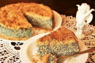 Маковый творожник