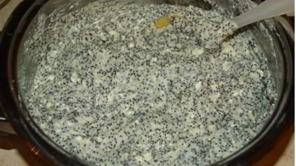 ШАГ 7. маковый творожник