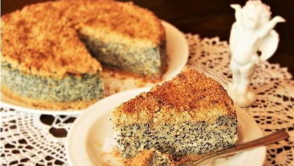 ШАГ 9. маковый творожник