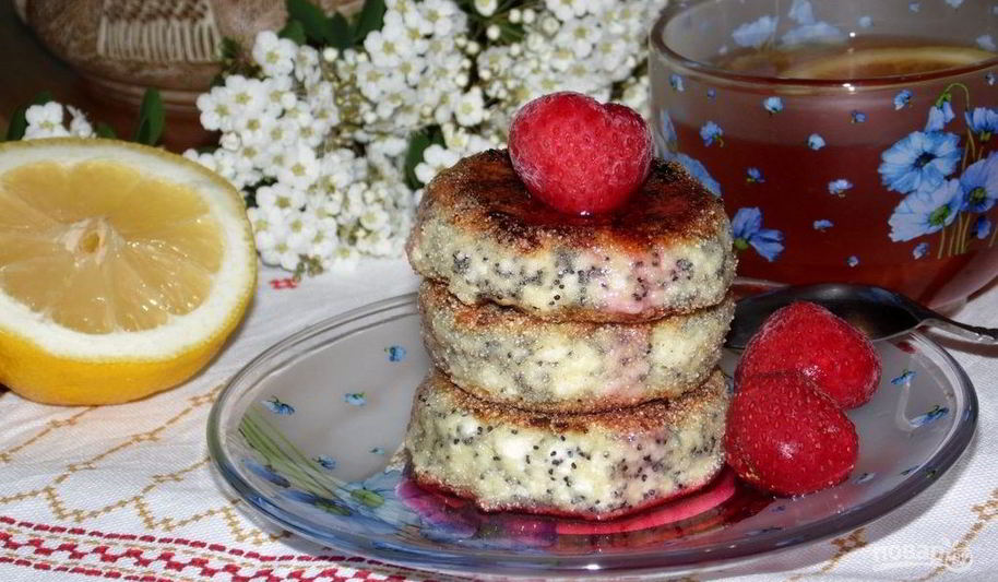 Рецепт маковые сырники
