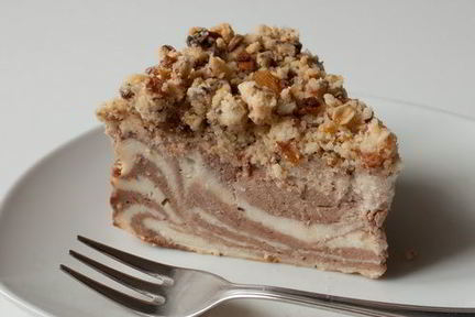 Мраморный творожник с мюсли