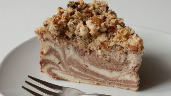 ШАГ 9. мраморный творожник с мюсли