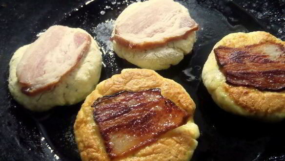 ШАГ 10. несладкие сырники с беконом