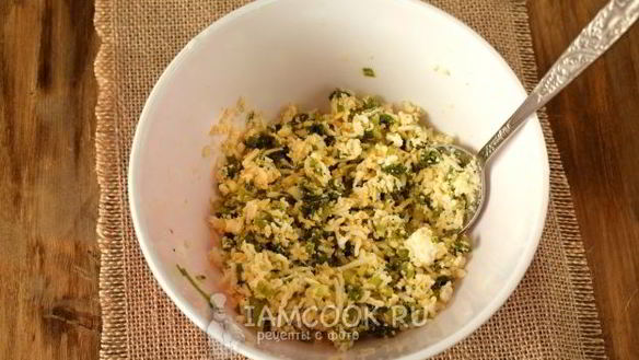 ШАГ 7. несладкие сырники с начинкой из яйца и зеленого лука