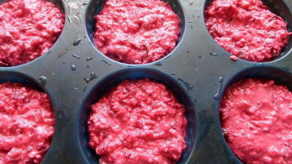 ШАГ 15. свекольные сырники из духовки