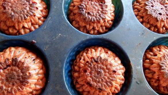 ШАГ 16. свекольные сырники из духовки