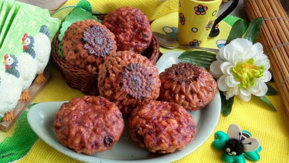 ШАГ 17. свекольные сырники из духовки