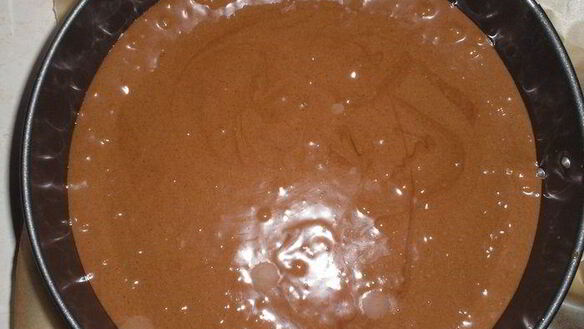 ШАГ 4. сырник с шоколадными каплями и брауни