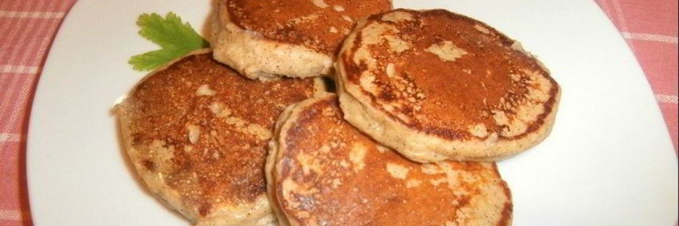 Сырники из творога с бананом