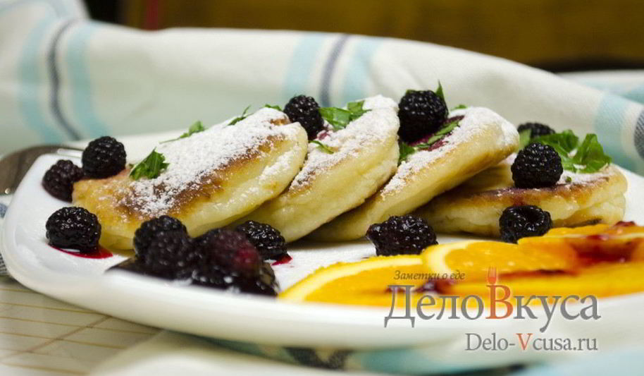 Рецепт сырники из творога с изюмом