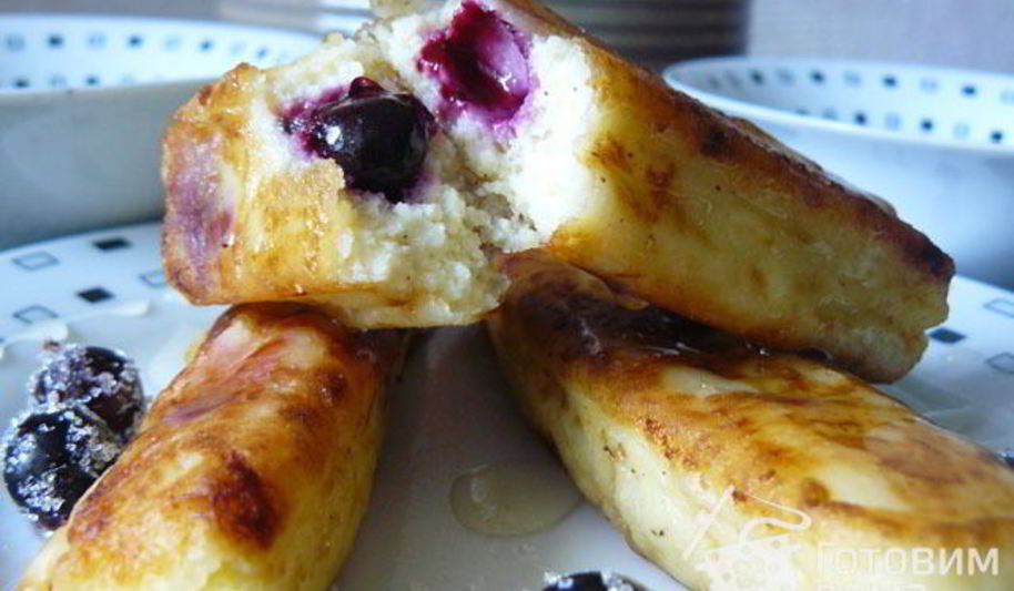 Рецепт сырники полешки с черной смородиной