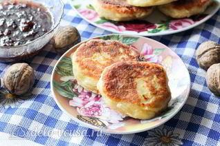 Сырники с бананом и манкой