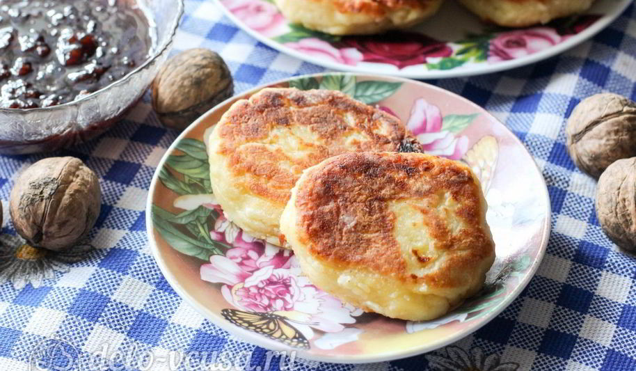 Рецепт сырники с бананом и манкой