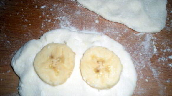 ШАГ 5. сырники с бананом