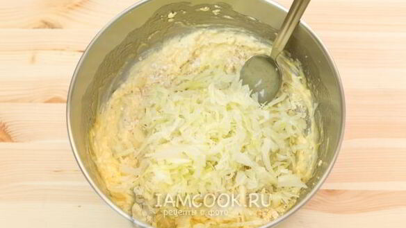 ШАГ 14. сырники с капустой на пару