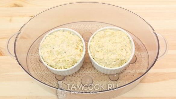 ШАГ 16. сырники с капустой на пару