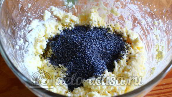 ШАГ 2. сырники с маком