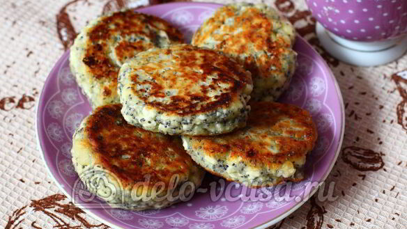 ШАГ 7. сырники с маком
