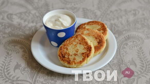 ШАГ 6. сырники с манкой