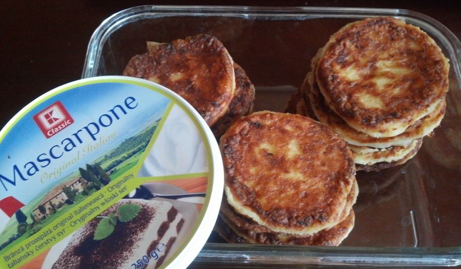 Рецепт сырники с творогом и маскарпоне