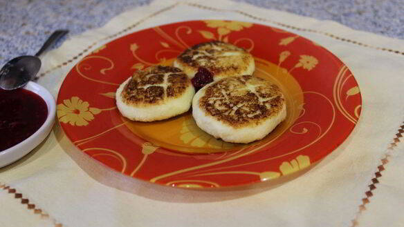 ШАГ 7. сырники с творожным сыром