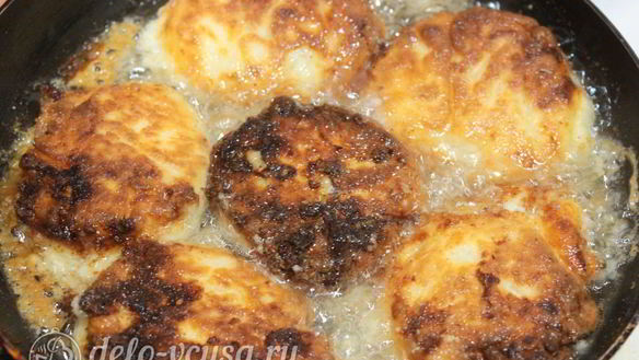 ШАГ 10. сырники с вареной сгущенкой